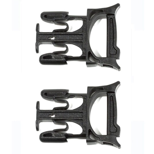 ORTLIEB Repair Kit Stealth Utskiftbar Side-Release (25mm) Spenne - Svart