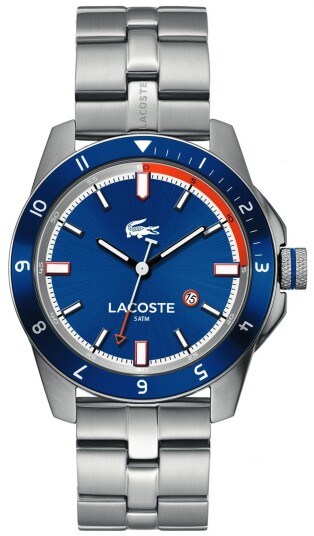 Lacoste Herreklokke 2010701 Durban Blå/Stål Ø44 mm Lacoste Herreklokke 2010701 Durban Blå/Stål Ø44 mm