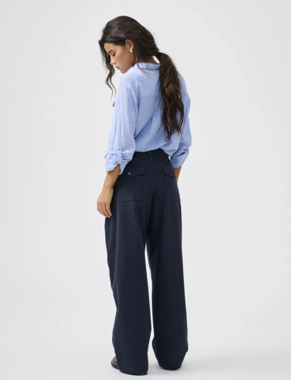 ONLY Onlclair Mw Barrel Pant Pnt Noos Navy XS x 32