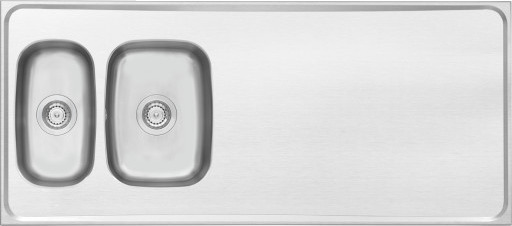 Contura Steel Classic kjøkkenbord rustfritt stål 1400x620x160 mm