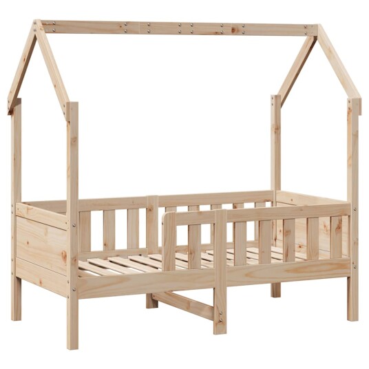 Barnesengeramme med skuffer 70x140 cm heltre furu