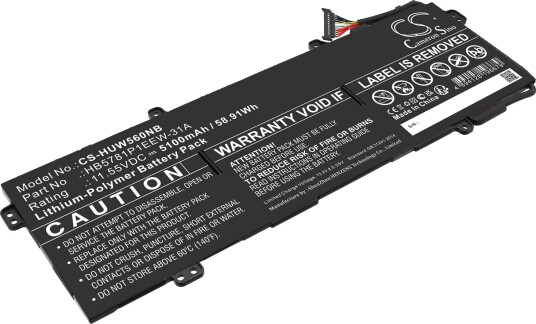 Batteri til Huawei MateBook 13S i5-11300H HUW560NB