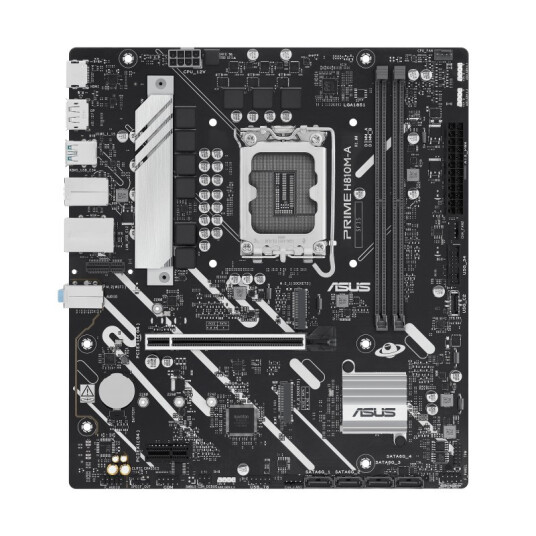 Asus Prime H810M-A CSM Hovedkort Micro ATX LGA 1851 DDR5 RAM Asus Prime H810M-A CSM Hovedkort Micro ATX LGA 1851 DDR5 RAM