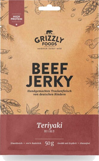 Beef Jerky Teriyaki – 50 g Beef Jerky Teriyaki – 50 g