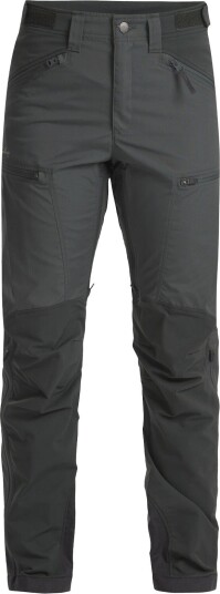 Lundhags Women"s Makke High Waist Curved Pant Granite/charcoal 38
