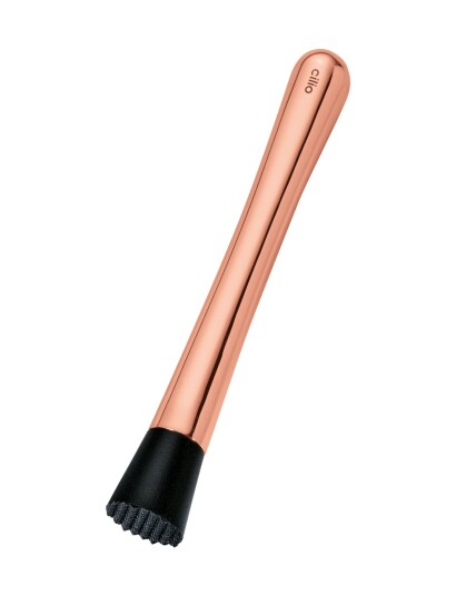 cilio Støder Til Drinks, Kopperbelagt - Gold - L:24CM