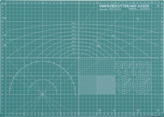 Tamiya 74076 Cutting Mat A3 Size