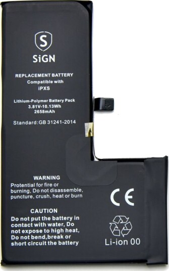 SiGN iPhone XS batteri