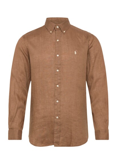 Polo Ralph Lauren 17/1 Pd Linen V1 Cubdppcs   Brown   L
