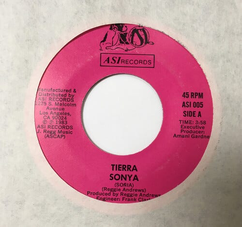 Tierra Sonya / Body Heat LP/Vinyl