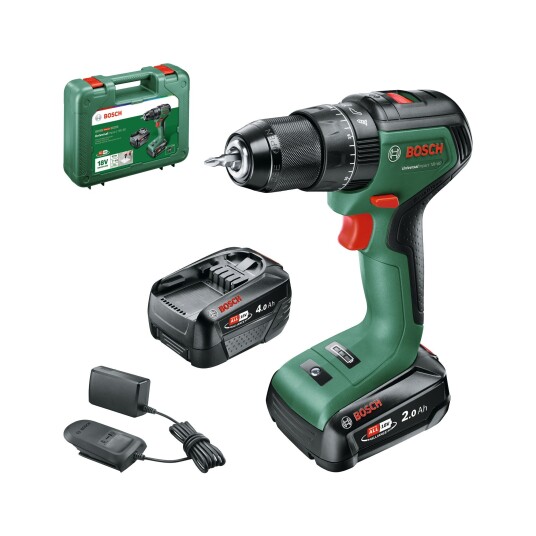 Bosch UniversalImpact 18V 60 Slagbormaskin 18v Inkl. batteri