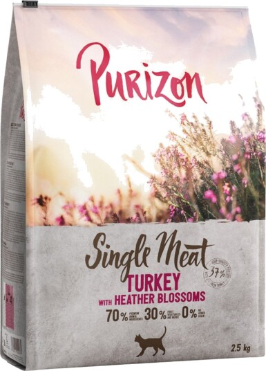 Purizon Tørrfôr Single Meat Med Lyngblomst Kalkun 2.5 kg Purizon Tørrfôr Single Meat Med Lyngblomst Kalkun 2.5 kg