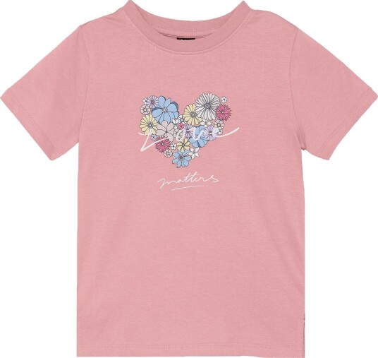 Color Kids T skjorte   Brudekjole Rose m. Trykk   Color Kids   6 år 116   T skjorte   Rosa
