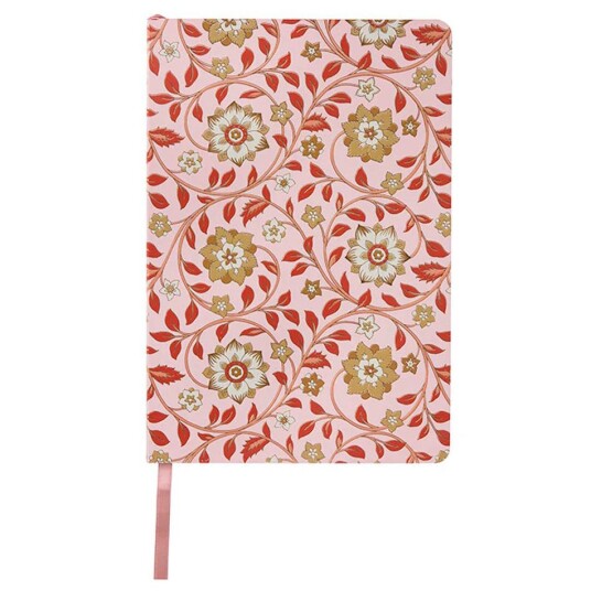 Bungalow Notatbok Roja Rose blanke ark