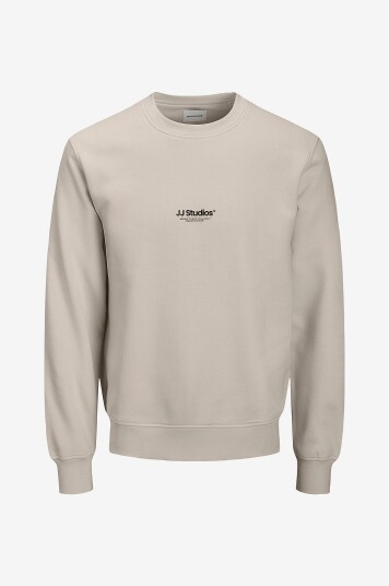 Jack & Jones Junior Collegegenser jjeSoho Sweat Crew Neck SN Jnr Grå