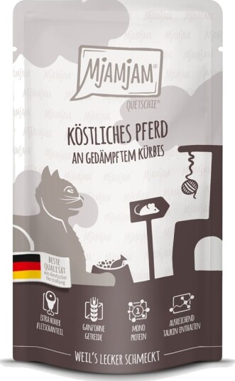 Mjamjam Våtfôr Quetschie Hest 12 X 125 G