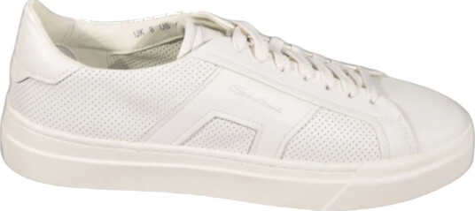Santoni Herre Sko Hvit 43 1/2 EU,