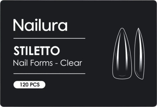 Nailura Nail Tips 120 pieces Stiletto Nailura Nail Tips 120 pieces Stiletto