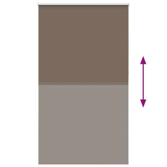 Rullegardin lystette 140x230 cm stoff bredde 136,6 cm polyester 8721158321725