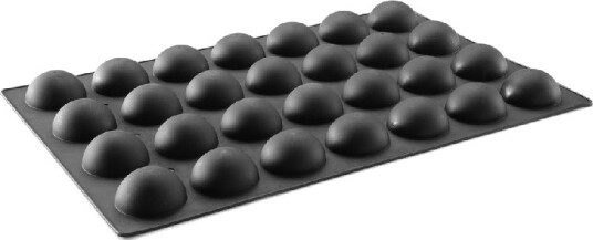 Hendi Silikonform Til Pralinemousser Til Baking   Halvrund