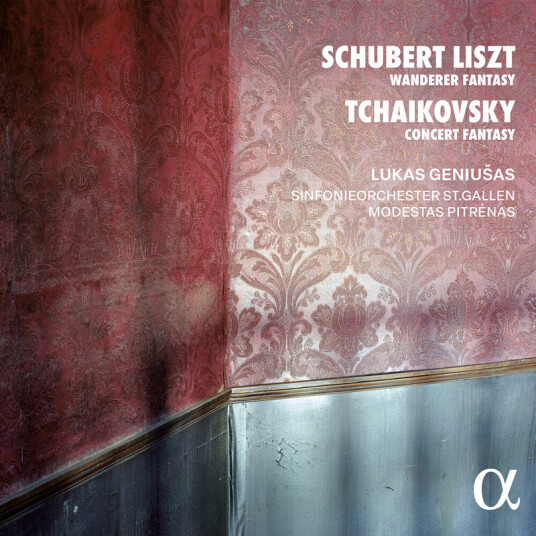 Lukas Geniusas, Sinfonieorchester St. Gallen, Modestas Pitrenas Schubert/Liszt: Wanderer Fantasy; Tchaikovsky: Concert Fantasy CD