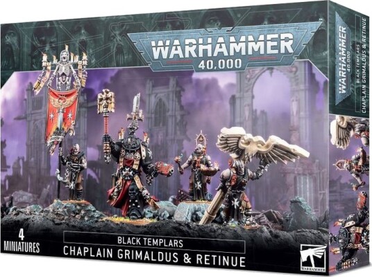 Warhammer 40K - Chaplain Grimaldus & Retinue