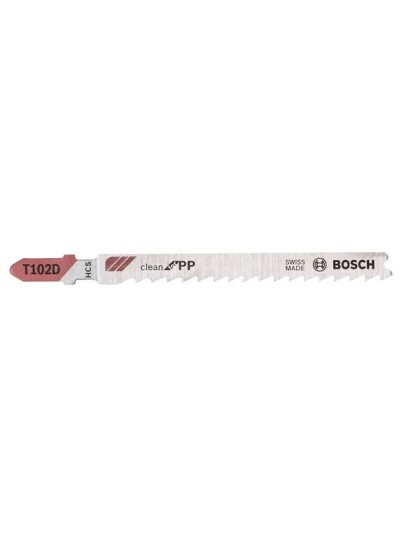 Bosch Stikksagblad T 102 D Clean For PP