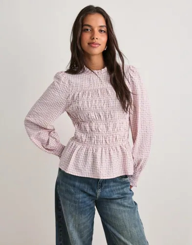 Neo Noir Rosa Possa Mini Check Blouse