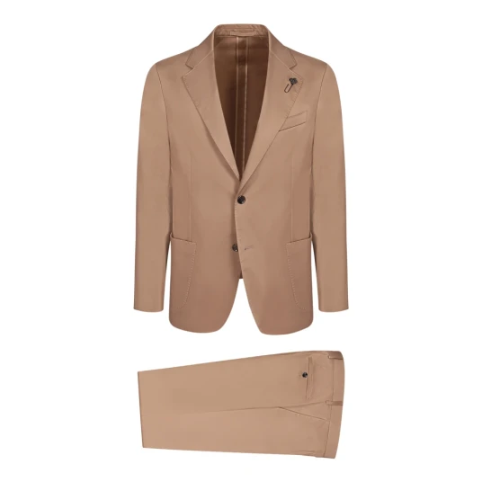 Lardini Herre Dress Beige L, Lardini Herre Dress Beige L,