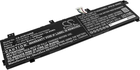 Batteri til Asus VivoBook S14 S432FL-78AM5SB1 etc