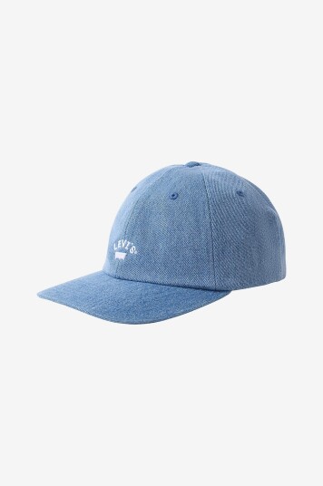 Levi's Cap Lazy Girl Logo Cap Blå Levi's Cap Lazy Girl Logo Cap Blå