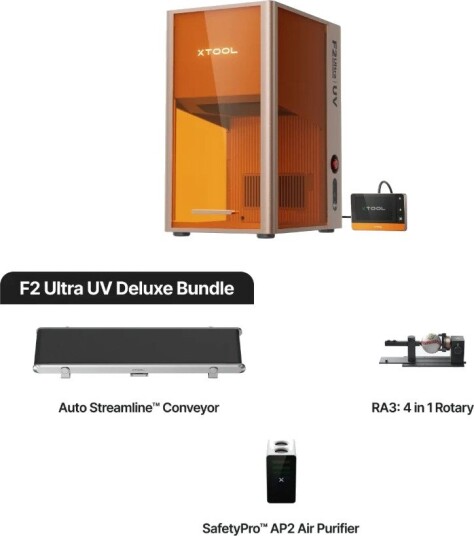 xTool F2 Ultra UV Deluxe Bundle