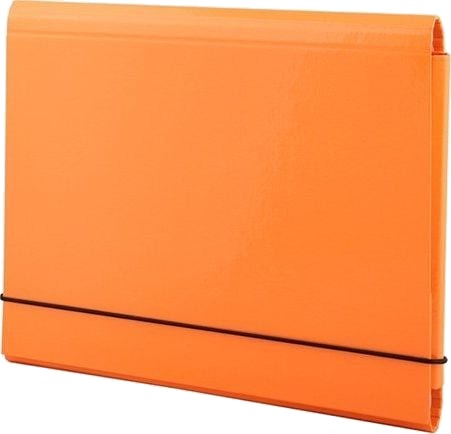 Tadeo Trading Ødelagt Mappe Penmate A4 Med Strikk Oransje Pastell Tadeo Trading Targi