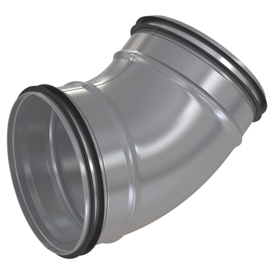 Flexit BEND 45 GR M/PAKNING Ø100 EAN Flexit BEND 45 GR M/PAKNING Ø100 EAN