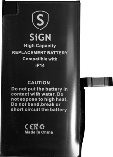 iPhone 14 Batteri med høy kapasitet - 3670 mAh