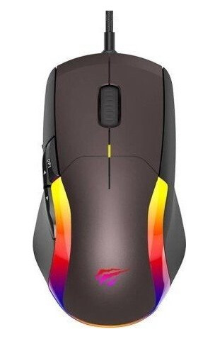 Mysz Havit Mysz Gamingowa Havit Ms959s Rgb (Brązowa)