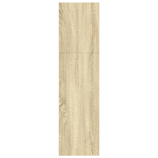 Bokhylle sonoma eik 80x30x114 cm konstruert tre Bokhylle sonoma eik 80x30x114 cm konstruert tre