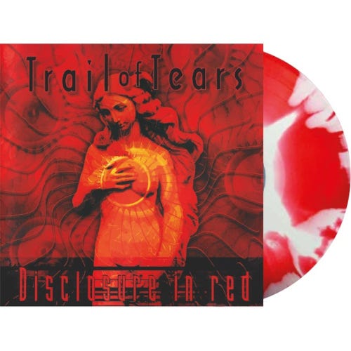 Trail Of Tears Disclosure in Red LP/Vinyl Trail Of Tears Disclosure in Red LP/Vinyl