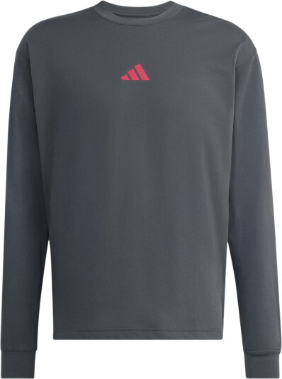 Adidas Unisex Running State of Mind Graphic Long Sleeve T-shirt Carbon/soltur, XL Adidas Unisex Running State of Mind Graphic Long Sleeve T-shirt Carbon/soltur, XL