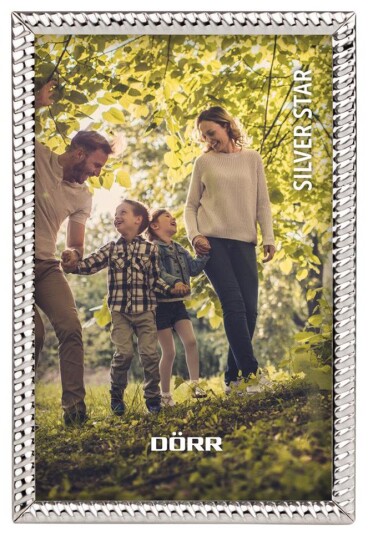 DÃRR Silver Star Trieste Billedramme Metall 10x15cm
