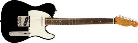 Squier Classic Vibe Custom Telecaster Baritone, Svart