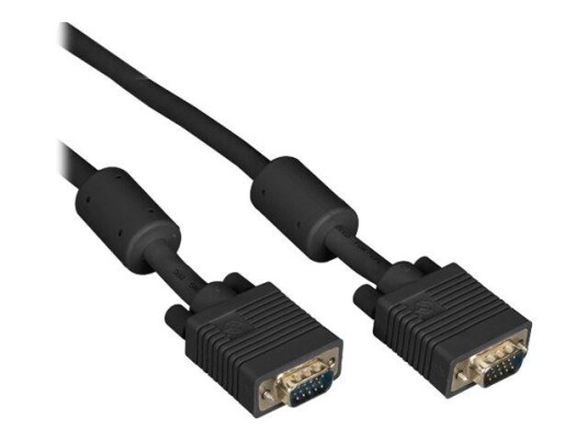 BLACK BOX VGA Video Cables with Ferrite Core VGA-kabel - 15.2 m