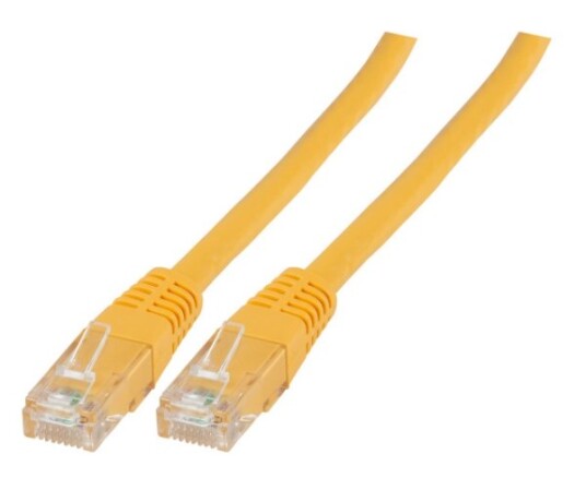 Efb-Elektronik Rj45 Patchkabel Kat.6 U/Utp Pvc Cca Gul 0,25M Produsent: Efb Elektronik (K8100ge.0.25)