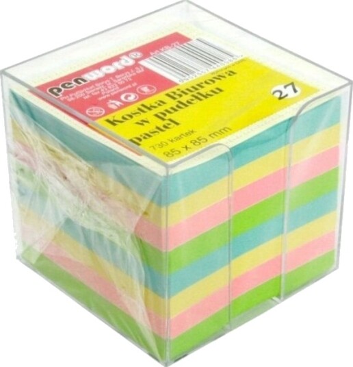 Polsirhurt Kontorblokk 730 Ark I Eske 85X85x70 Mm Pastellfarger Kb 27 Polsirhurt Kontorblokk 730 Ark I Eske 85X85x70 Mm Pastellfarger Kb 27