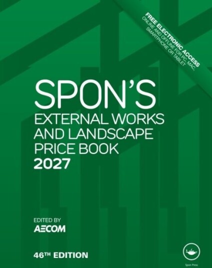 Spon's External Works and Landscape Price Book 2027