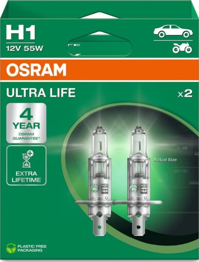 OSRAM 64150ULT-2HB Lyspære, fjernlys