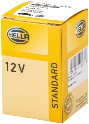 HELLA 8GA 007 997-011 Lyspære, instrumentbelysning