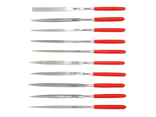 Yato YT-6144 Filsett, 10 Stykker Håndverktøy Yato YT-6144 Filsett, 10 Stykker Håndverktøy