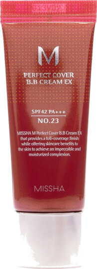 MISSHA M Perfect Cover B.B Cream Spf42 / Pa+++ No.23 Natural Beige MISSHA M Perfect Cover B.B Cream Spf42 / Pa+++ No.23 Natural Beige