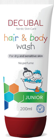 Decubal Junior Hair & Body Wash 200 ml Decubal Junior Hair & Body Wash 200 ml